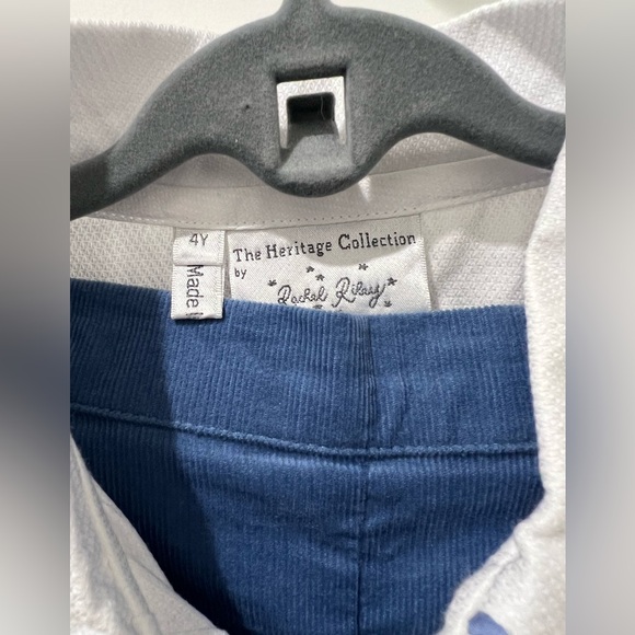 Adorable flower boy/ring bearer outfit, size 4 blue/white, excellent condition - Picture 3 of 5